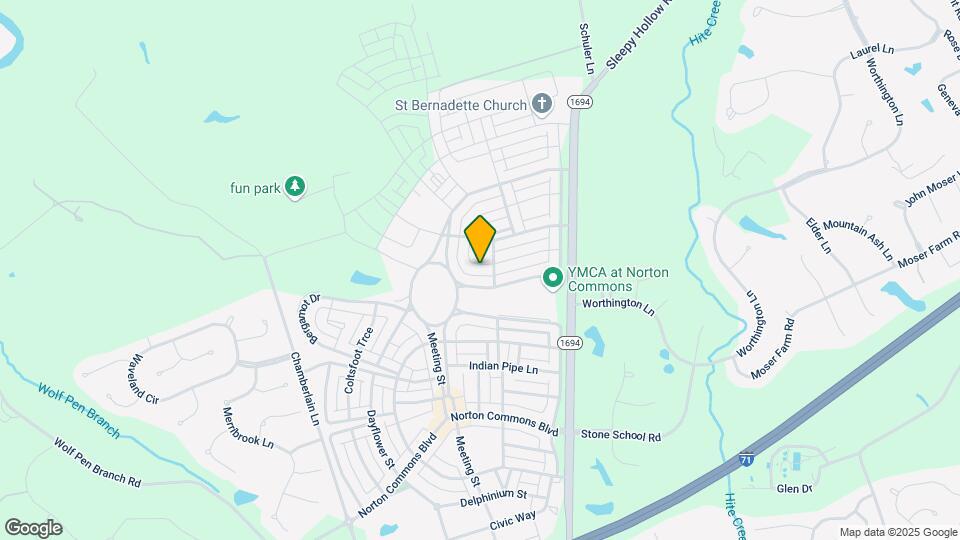 6206 Mistflower Cir Map and Location Details