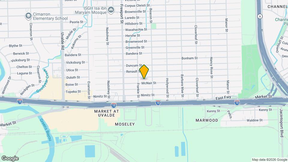 14029 McNair St Map and Location Details