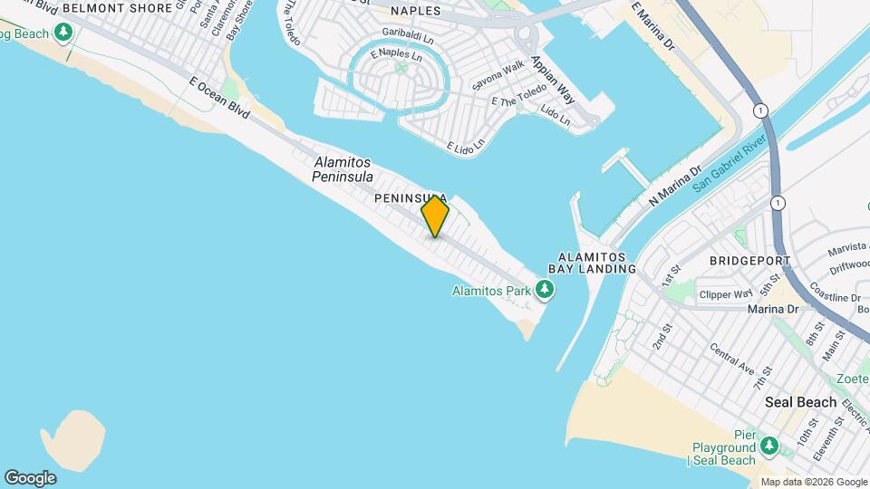 15 64th Pl, Unit Upstairs Beach Suite Mapa y Detalles de la Ubicación