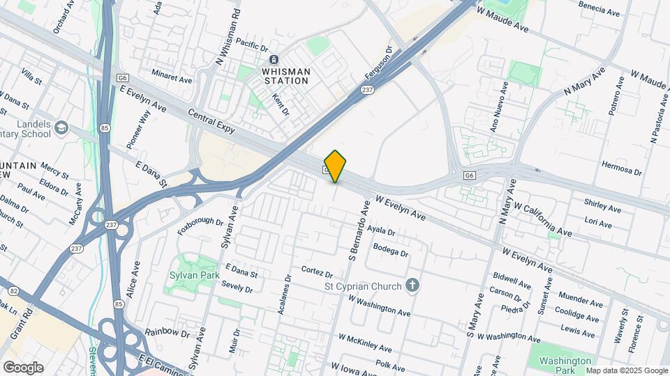 555 E Evelyn Ave, Unit FL4-ID1341 Map and Location Details