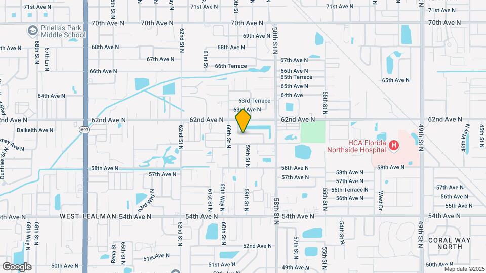 5932 Mckee Lake Dr N Map and Location Details