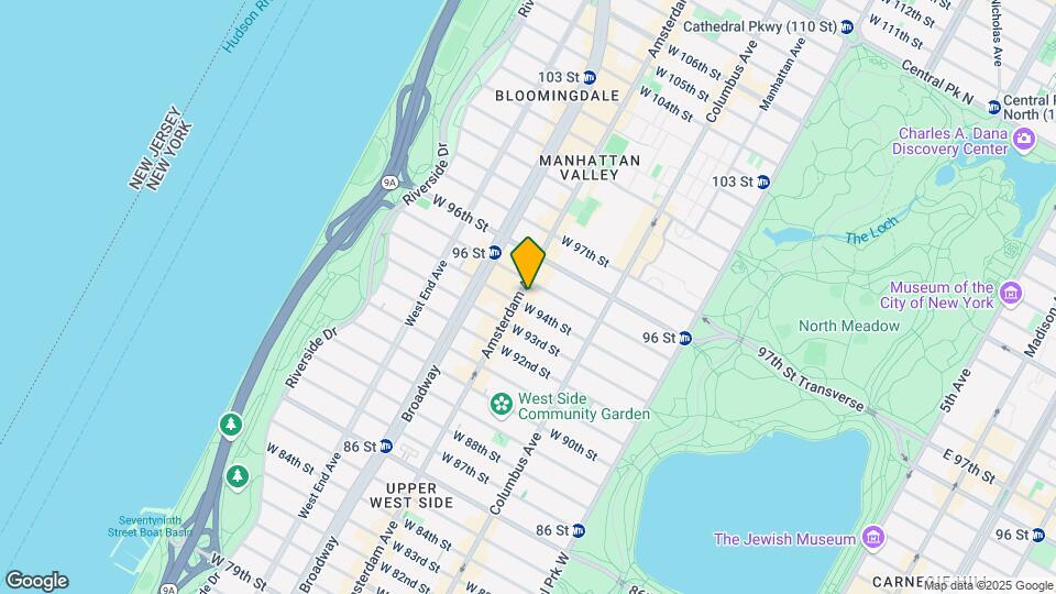 701-715 Amsterdam Ave Map and Location Details