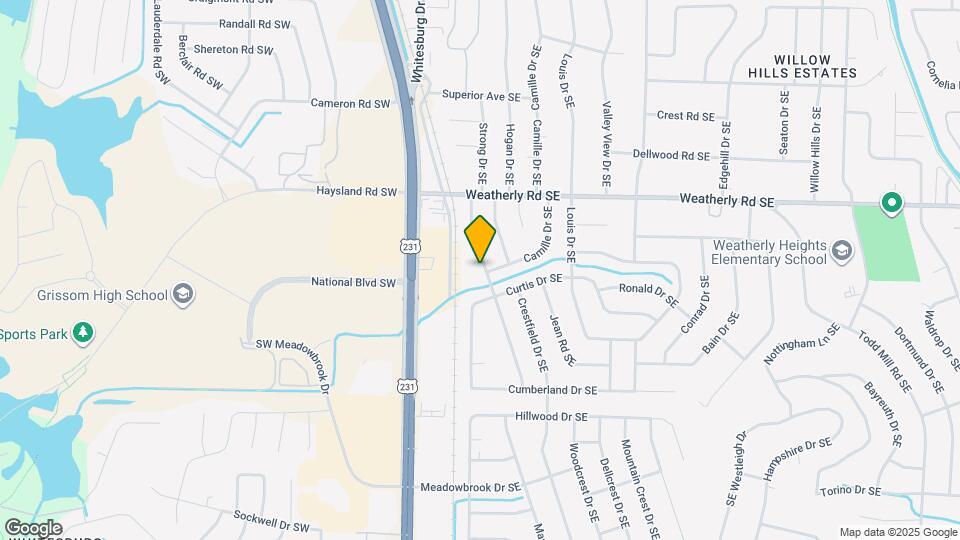 10020 Strong Dr SE Map and Location Details