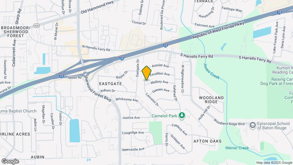 12109 Mallory Ave Map and Location Details