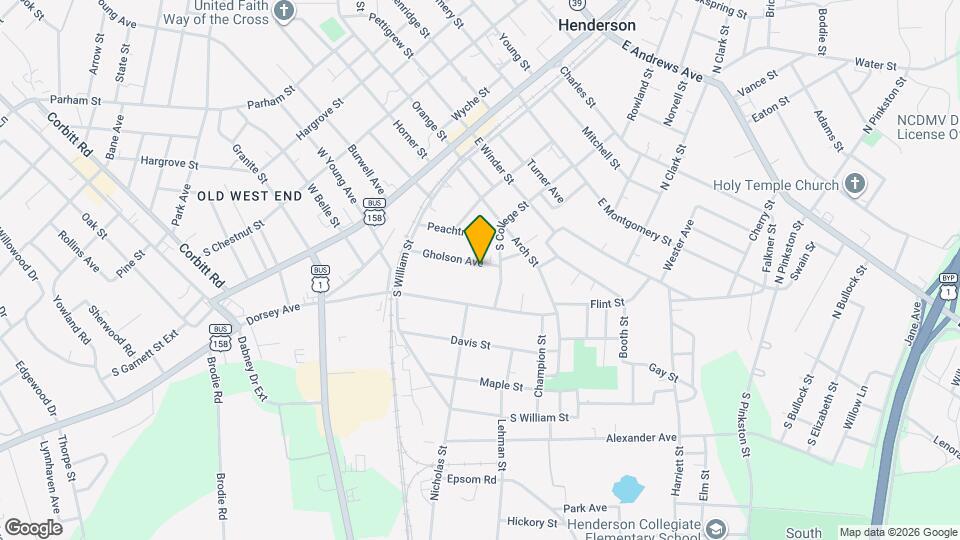 292 Gholson Ave Map and Location Details