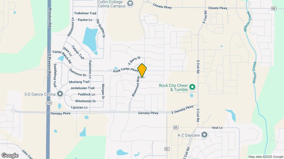924 Azure Ln Map and Location Details
