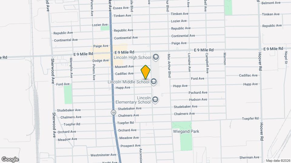 8286 Ford Ave Map and Location Details