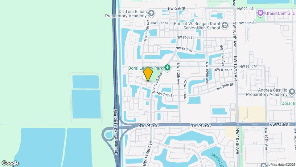 7973 NW 114th Pl Map and Location Details