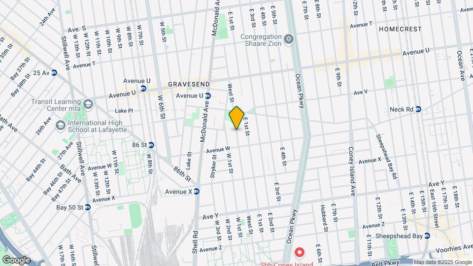 2261 West St Map and Location Details