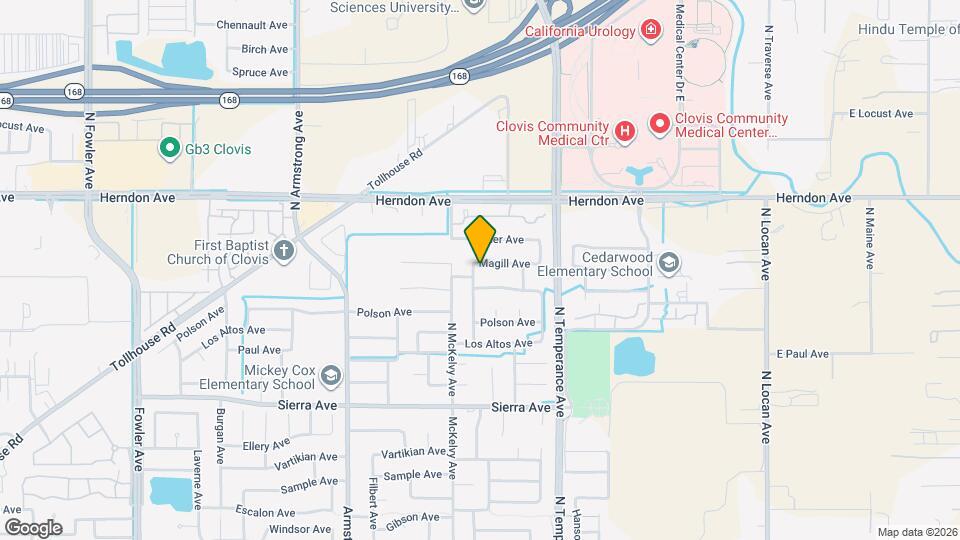 2450 Magill Ave Map and Location Details