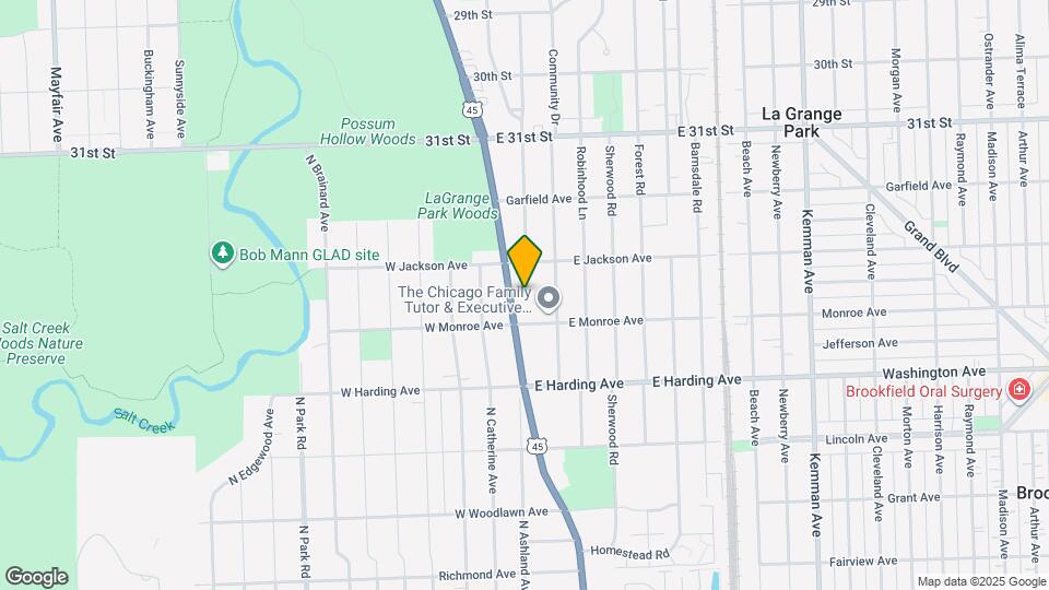 823 N La Grange Rd Map and Location Details