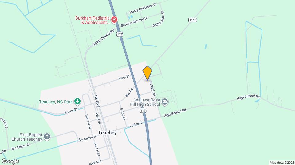 122 Raleigh StUnit 3 Rentals in Teachey, NC