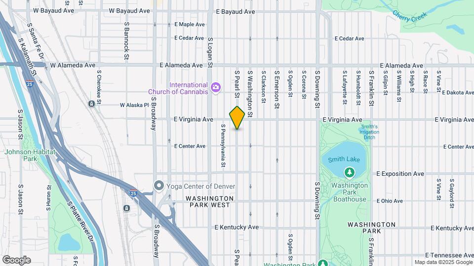 548 S Pearl St Mapa y Detalles de la Ubicación