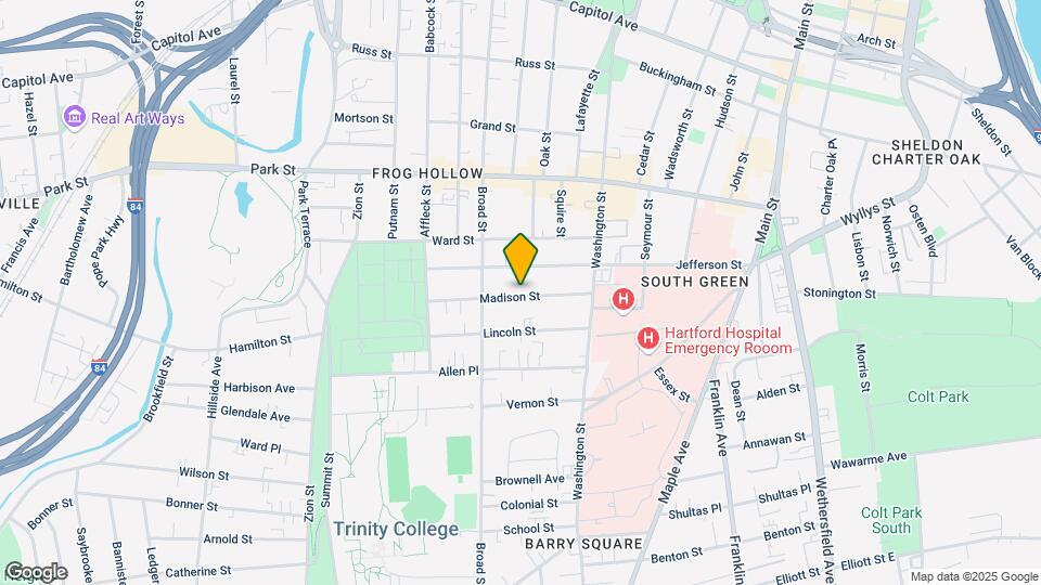 60 Madison St, Unit 2nd floor Map and Location Details