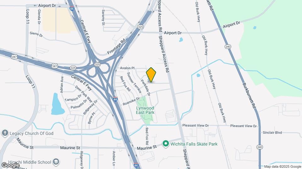 1523 Glenhaven Dr Map and Location Details