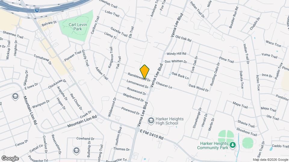 930 Ramblewood St Map and Location Details