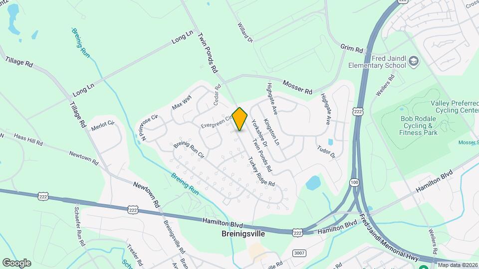 8863 Turkey Ridge Rd Map and Location Details