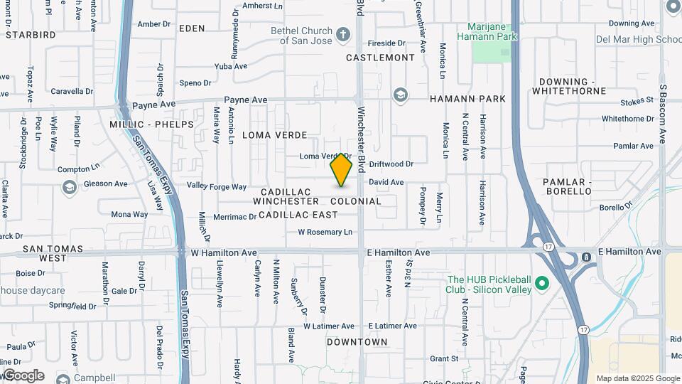 3137 Cadillac Dr Map and Location Details