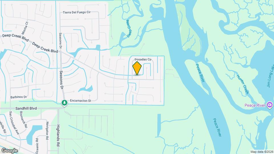 27430 Deep Creek Blvd Mapa y Detalles de la Ubicación
