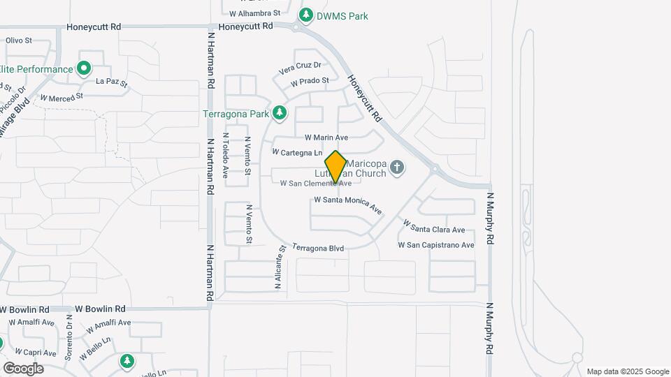 36005 W San Clemente Ave Map and Location Details