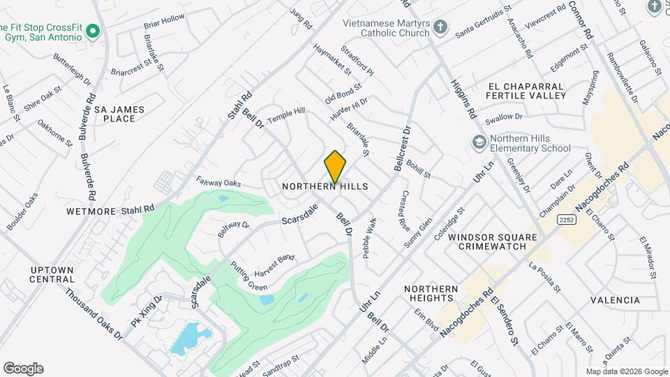 13711 Briarmeadow St Map and Location Details