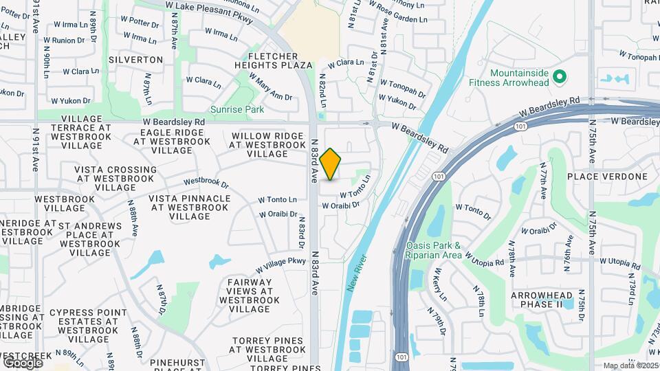 8211 W Behrend Dr Map and Location Details