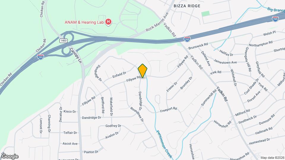 726 Dandridge Dr Map and Location Details