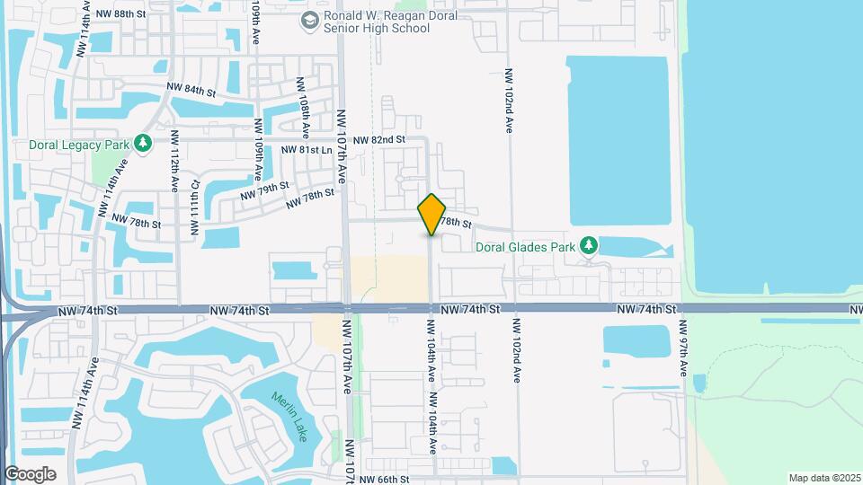8039 NW 104th Ave, Unit 32 Map and Location Details