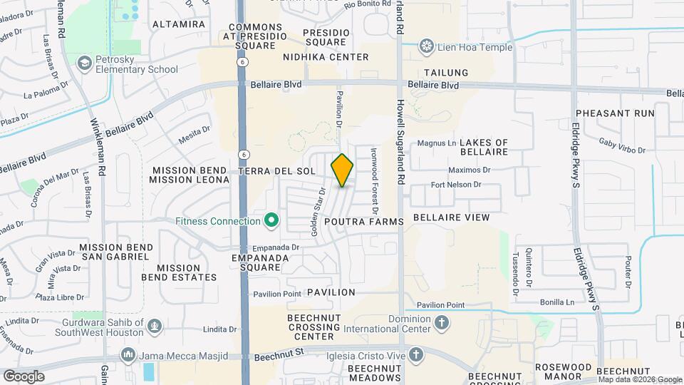 7223 Pavilion Dr Map and Location Details