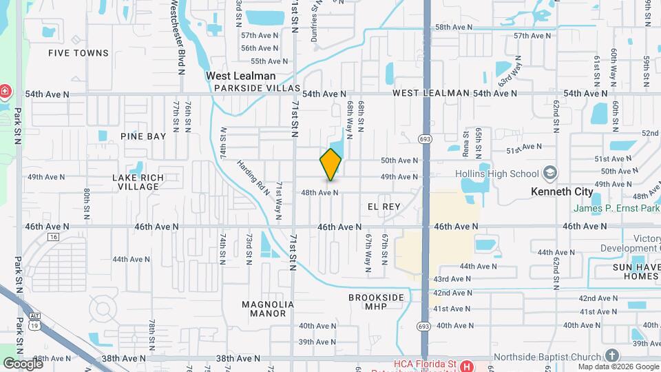 4825 69th St N Map and Location Details