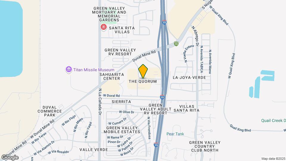 Sahuarita Mission Apartments Map and Location Details