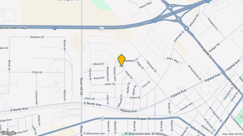 1303 Haen Dr Map and Location Details