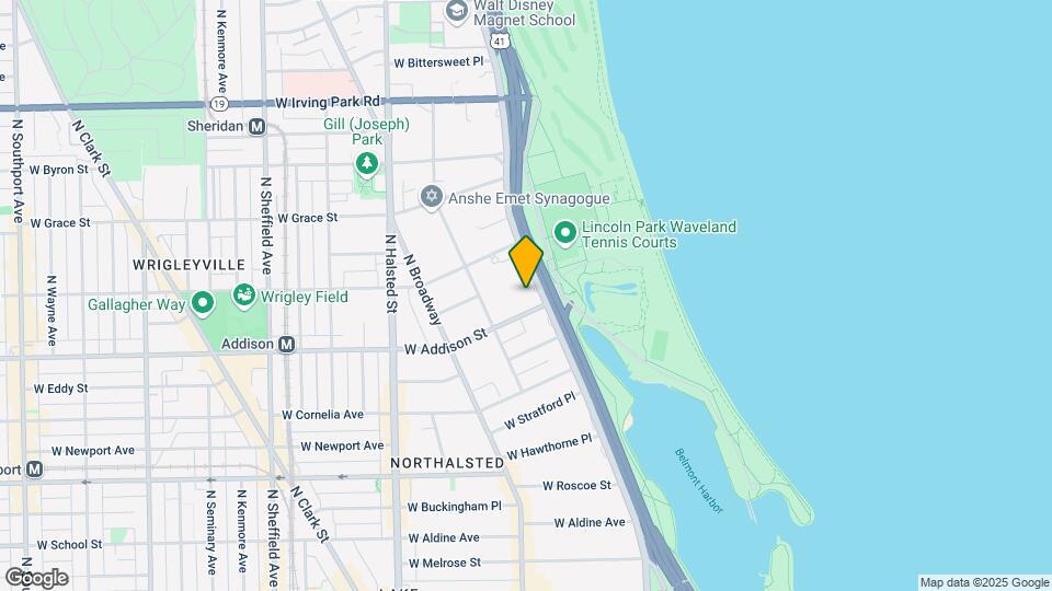 3600 N Lake Shore Dr, Unit 2809 Mapa y Detalles de la Ubicación