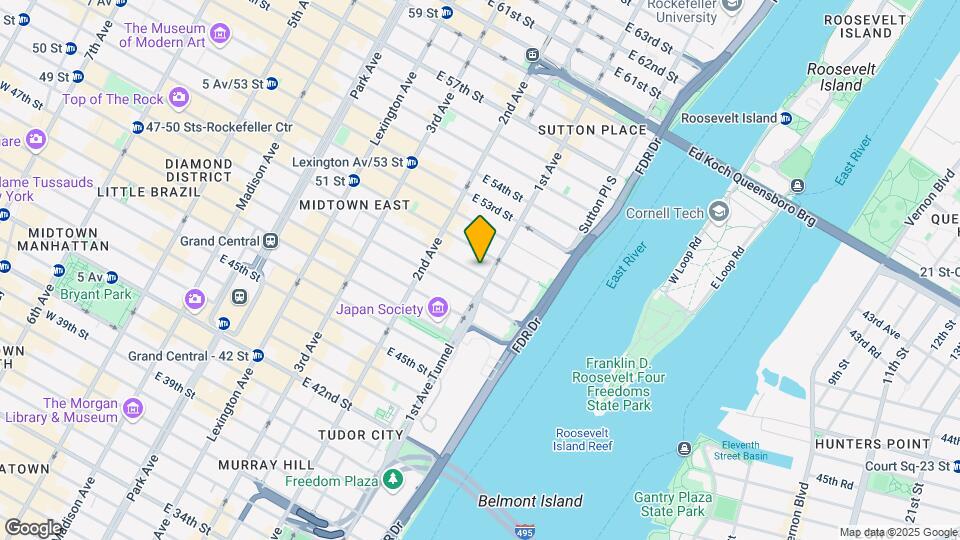 357 E 50th St Mapa y Detalles de la Ubicación