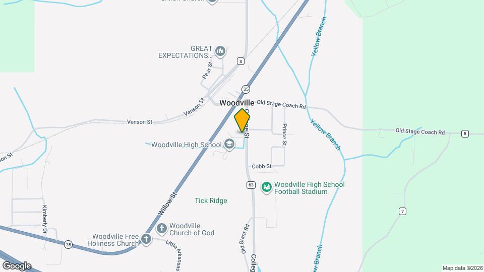 Woodville Village Map and Location Details