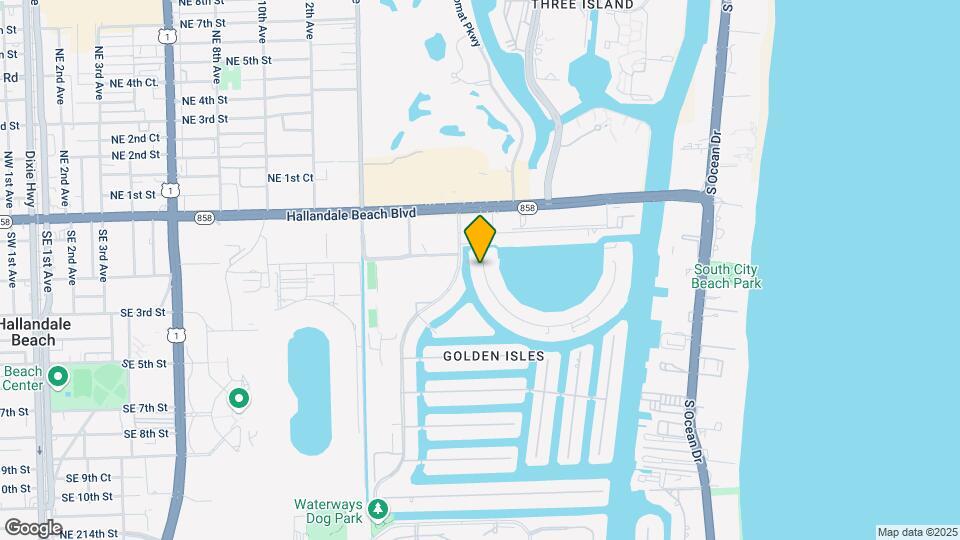 455 Golden Isles Dr Mapa y Detalles de la Ubicación