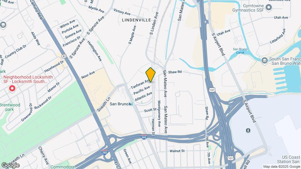 1251 Herman St Map and Location Details