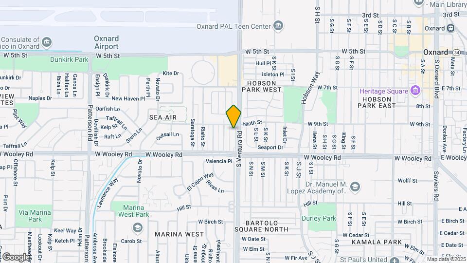 921 S Ventura Rd Mapa y Detalles de la Ubicación