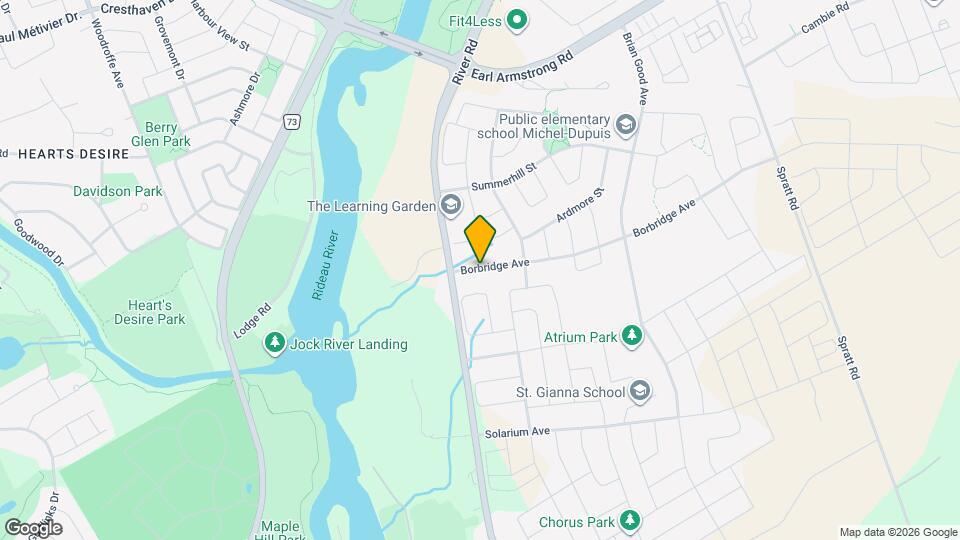 507 Borbridge Ave Map and Location Details