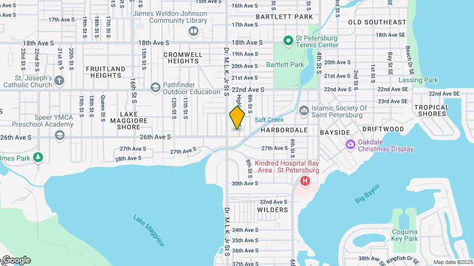 2527 Highland St S Map and Location Details