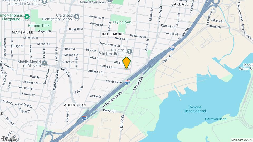 1007 Cottrell St Map and Location Details