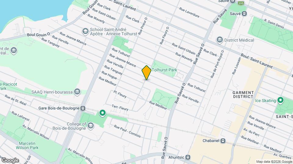 362-370 Fleury Rue O Map and Location Details