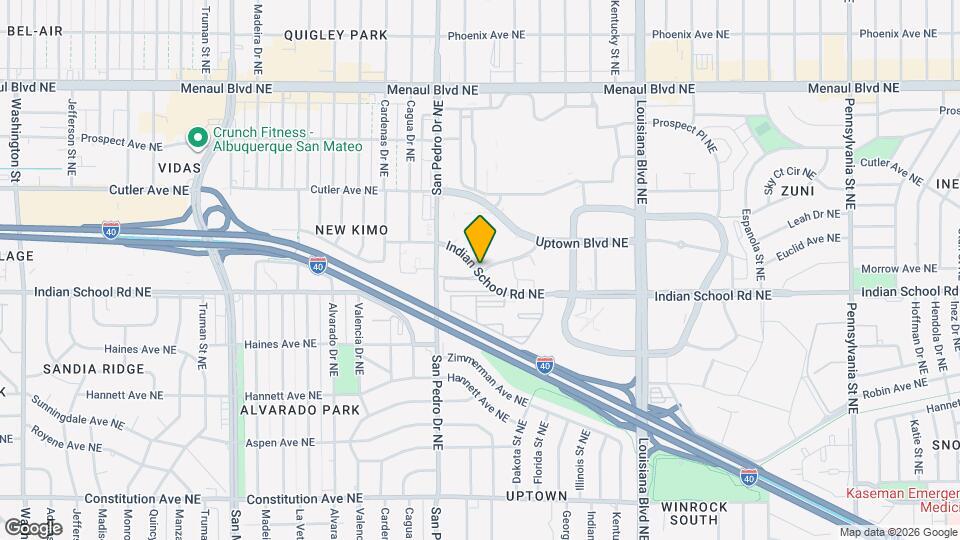 Uptown Park Apartments Map and Location Details