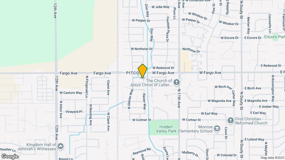 2454 Ranier Way Map and Location Details