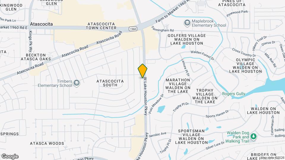 18822 Yaupon Trail Map and Location Details