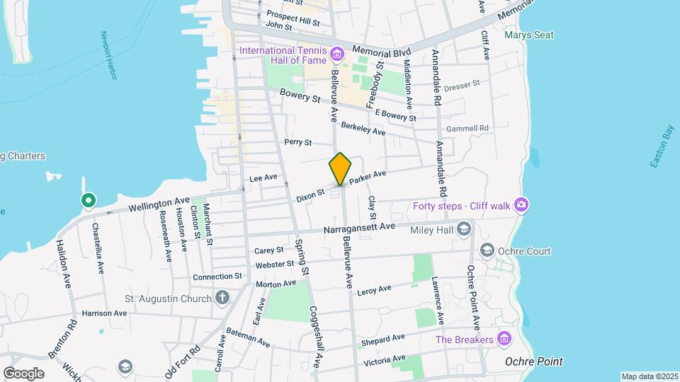 401 Bellevue Ave Map and Location Details