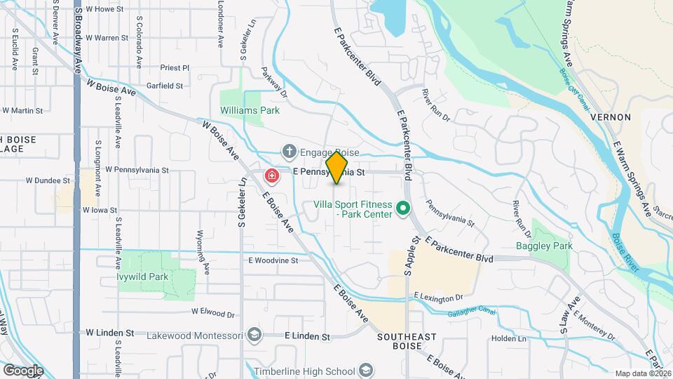 2120 S Dorothy Ave Map and Location Details