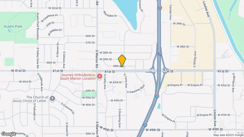 3301 S Terry Ave Map and Location Details