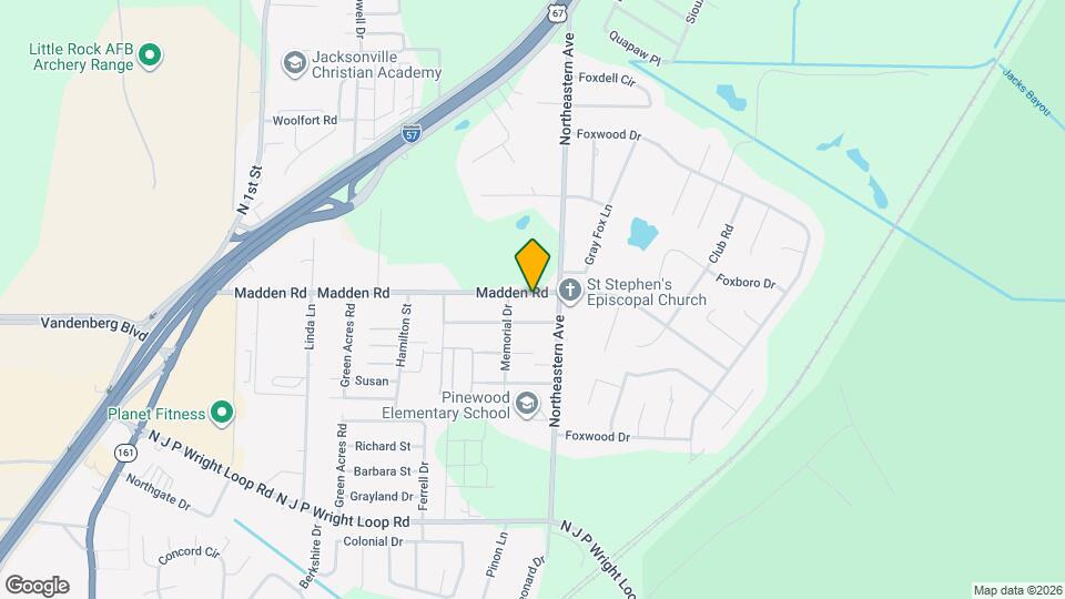 1511 Madden Rd Map and Location Details