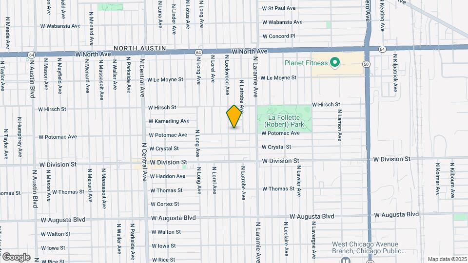 5248 W Potomac Ave Map and Location Details